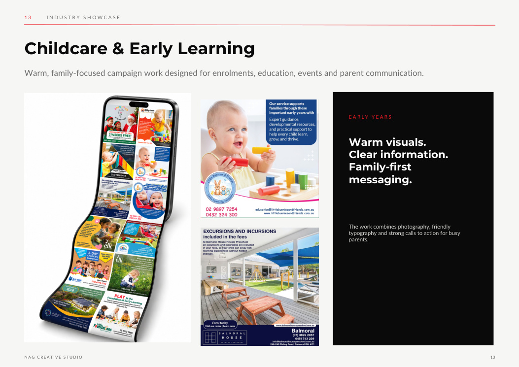 Industry Showcase — Childcare & early learning