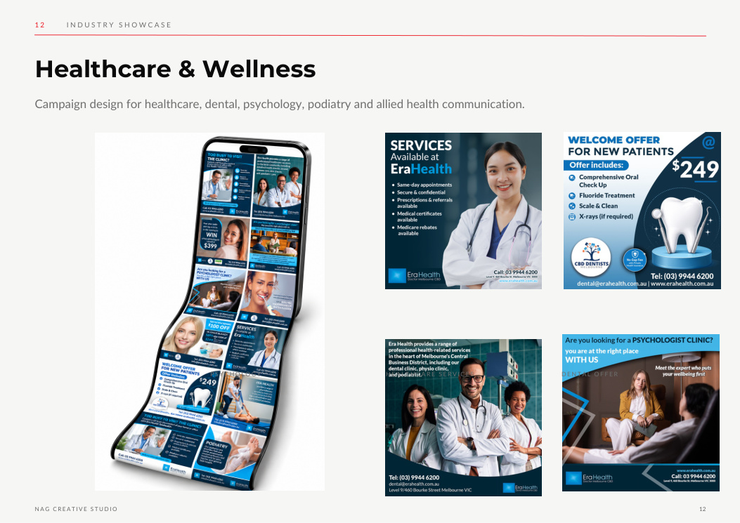 Industry Showcase — Healthcare & wellness