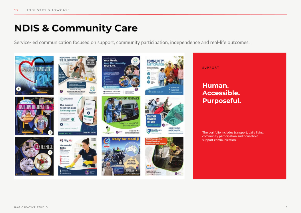 Industry Showcase — NDIS & community care